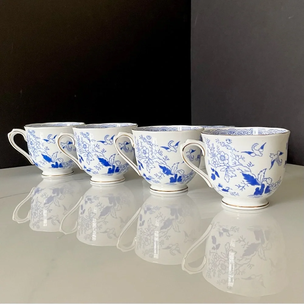 10 Piece SET - Cups & Saucers - Mikado by Royal Albert